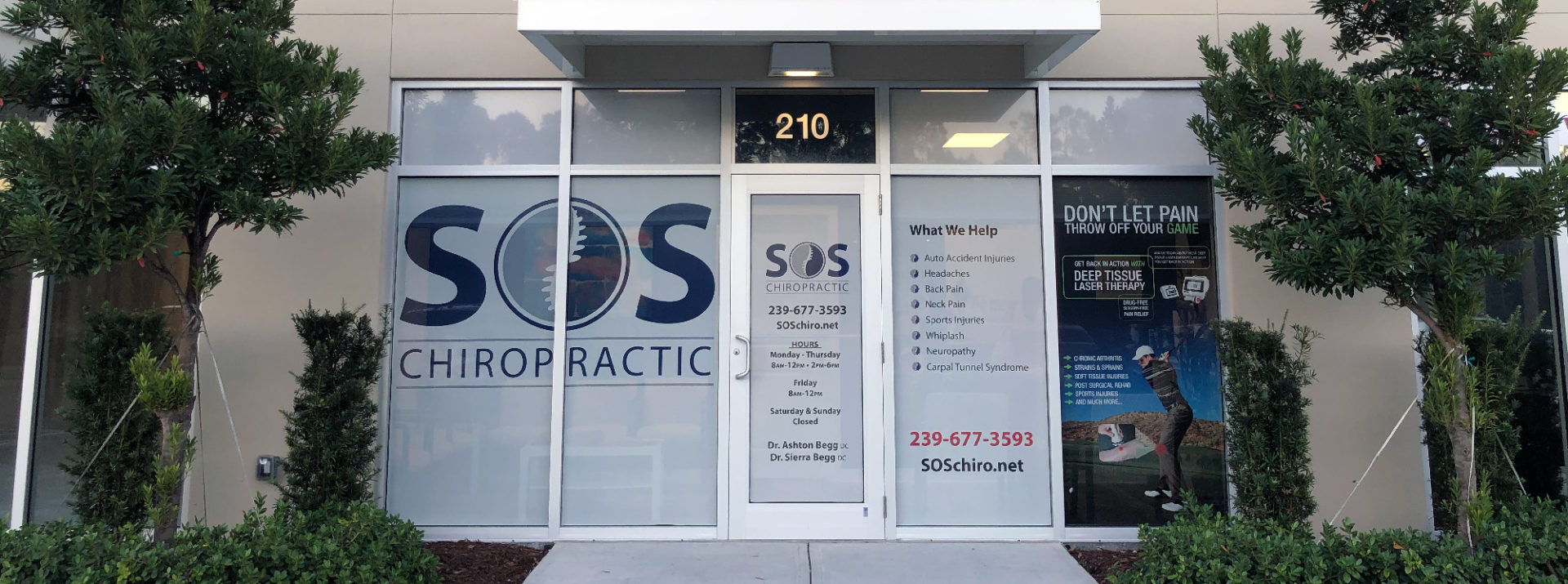 SOS Chiropractic has been in business and treating patients since 2014.
